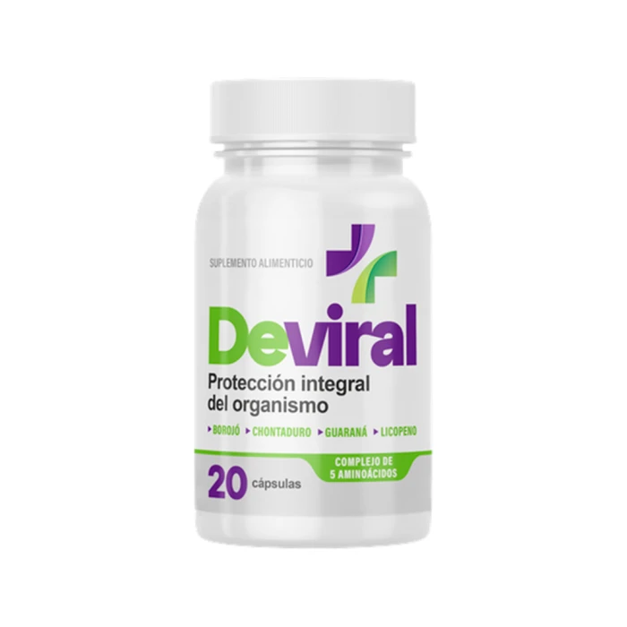 Deviral — suplemento alimenticio, 20 cápsulas, comprar en Honduras